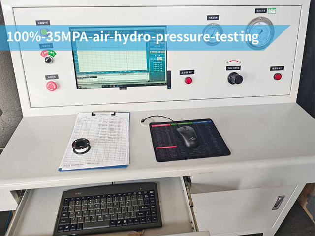 100 ٪ -35MPa-Air-Hydro-Pressure-Testing