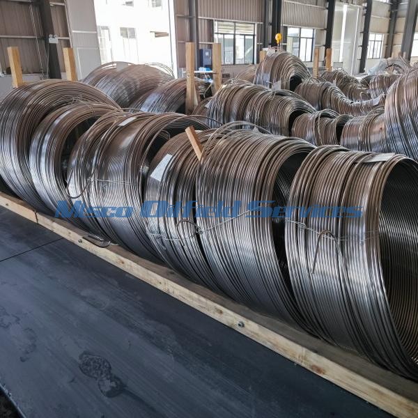 316/316L أنابيب ملفوفة ملحومة من الفولاذ المقاوم للصدأ للحقن الكيميائي في التطبيقات الحرارية الأرضية