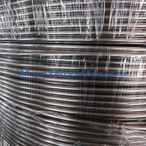 316/316L أنابيب ملفوفة ملحومة من الفولاذ المقاوم للصدأ للحقن الكيميائي في التطبيقات الحرارية الأرضية