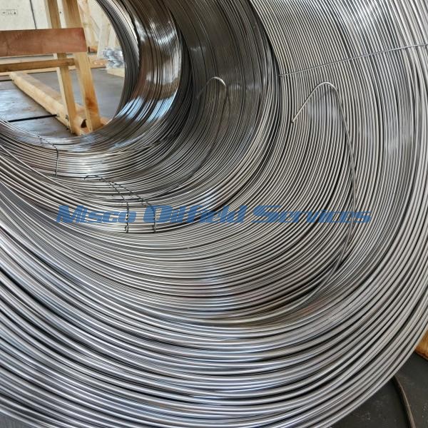 316/316L أنابيب ملفوفة ملحومة من الفولاذ المقاوم للصدأ للحقن الكيميائي في التطبيقات الحرارية الأرضية