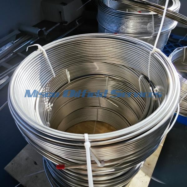 سبائك النيكل 400 / UNS N04400 أنابيب ملفوف للتطبيقات الحرارية الأرضية