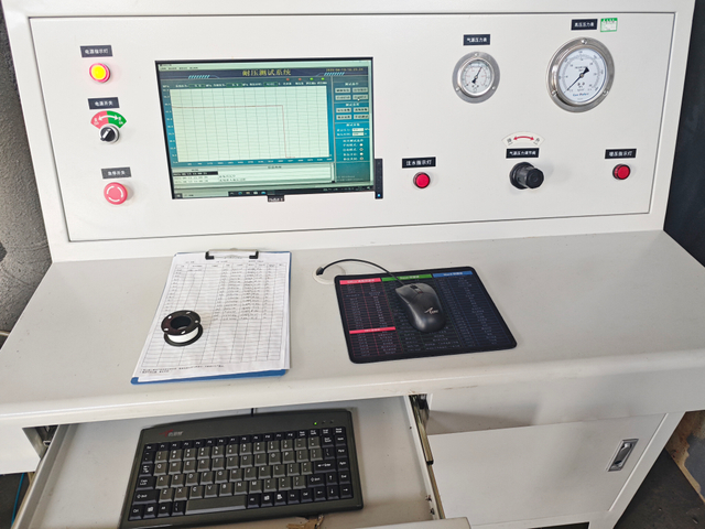 100 ٪ 35MPa اختبار الضغط المائي