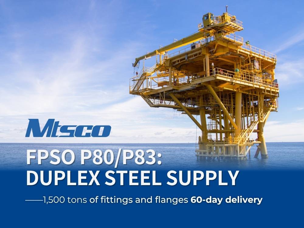 MTSCO تدعم مشروع بتروبراس FPSO P80/P83