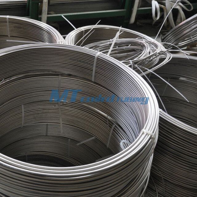 ASTM A789 Duplex Steel 2507 / S32750 1/4 Inch أنابيب ملحومة ملفوفة على البارد مع ISO / DNV